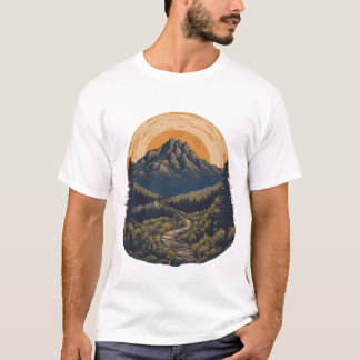 Wanderlust Adventure - Ontdek de wereld reizen T-shirt