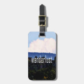 Wanderlust Bagagelabel (Voorkant verticaal)