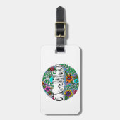 Wanderlust Bagagelabel (Voorkant verticaal)