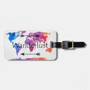 Wanderlust Bagagelabel