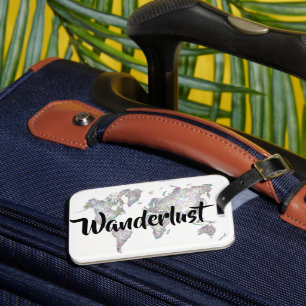 Wanderlust Bagagelabel