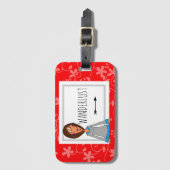 WANDERLUST BAGAGELABEL (Voorkant (verticaal))