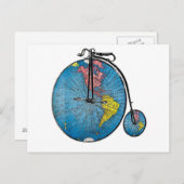 Wanderlust Bike Briefkaart (Voorkant / Achterkant)