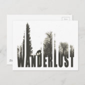 Wanderlust Briefkaart (Voorkant / Achterkant)