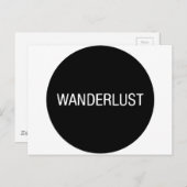 WANDERLUST BRIEFKAART (Voorkant / Achterkant)