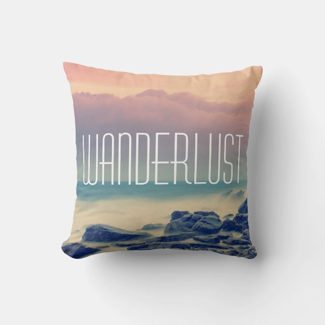 Wanderlust Cushion Kussen (Voorkant)