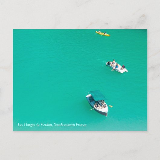 Wanderlust - De Gorges Du Verdon Briefkaart (Voorkant)