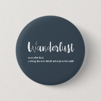 Wanderlust-definitie witte grijze blauwe kleur