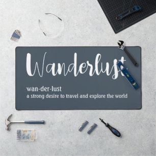 Wanderlust définition blanc gris bleu couleur