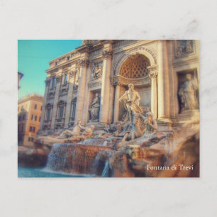 Wanderlust - Fontana di Trevi/Trevi fontain Briefkaart