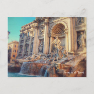 Wanderlust - Fontana di Trevi/Trevi fontain Briefkaart