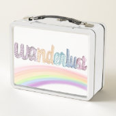 WanderLust Good Vibes LunchBox (Achterkant)