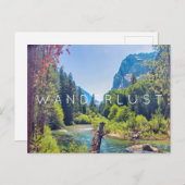 Wanderlust - Kings Canyon | BRIEFKAART (Voorkant / Achterkant)