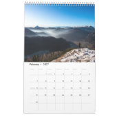 Wanderlust landschapsfotokalender kalender (Feb 2027)