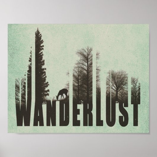 Wanderlust Poster (Voorkant)