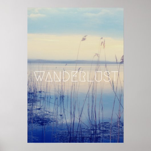 wanderlust poster (Voorkant)