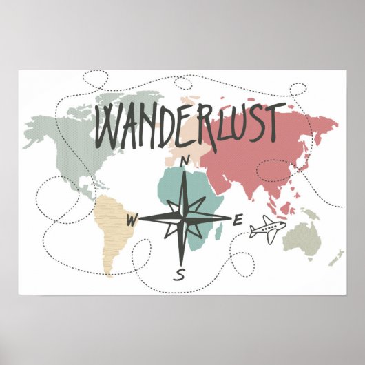 Wanderlust Poster (Voorkant)