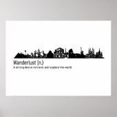 Wanderlust Poster (Voorkant)