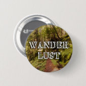 WanderLust Ronde Button 5,7 Cm (Voorkant /achterkant)