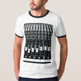 Wanderlust Sound Mix Board EDM Hipster Festival T-shirt