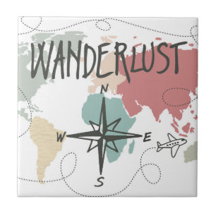 Wanderlust Tegeltje