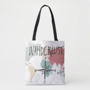 Wanderlust Tote Bag