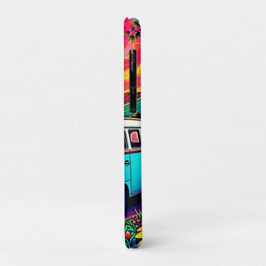 Wanderlust Van Sunset Art Case-Mate iPhone Case (Achterkant/links)