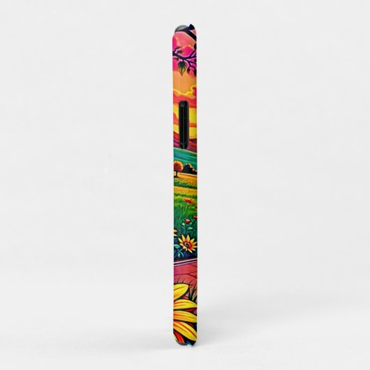 Wanderlust Van Sunset Art Case-Mate iPhone Case (Achterkant/rechts)