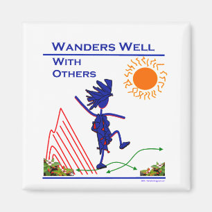 Wanders goed met anderen magneet