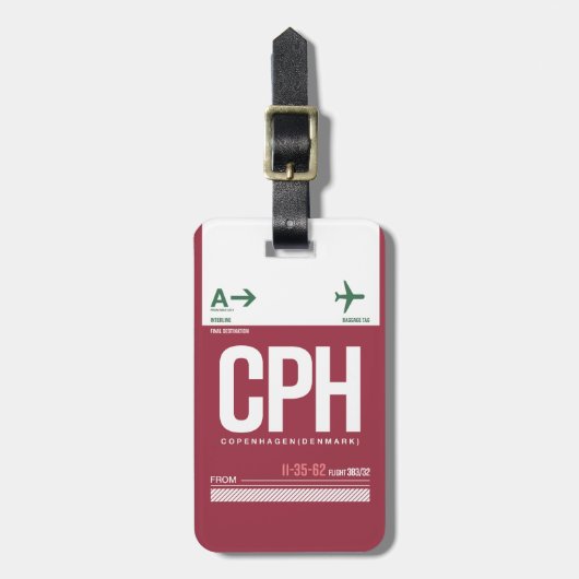 WanderTag - Bagagelabel (Voorkant verticaal)