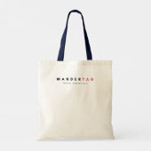WanderTag - Canvas tas (Achterkant)