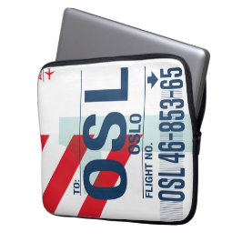 WanderTag - Oslo Minimalistische laptophoes Laptop Sleeve