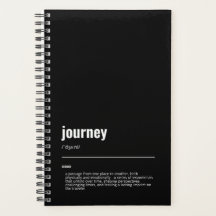WanderTag - Planificateur noir Journey 2026