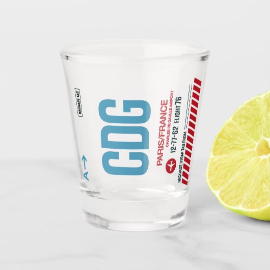 WanderTag Shot Glas (Voorkant)