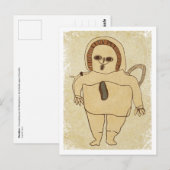 Wandjina-Briefkaart Briefkaart (Voorkant / Achterkant)