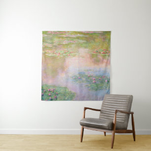 WANDKLEED   Claude Monet (57 x 57 inch) Nymphéas