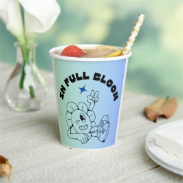 wandklok 2025 papieren bekers