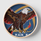 Wandklok batterij Bediend, Gemakkelijk te lezen, A (Voorkant)