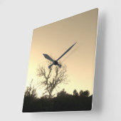 Wandklok COOL ECO STYLE DESIGN Vierkante Klok (Hoek)