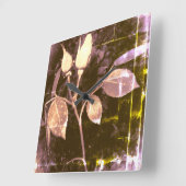 Wandklok COOL ECO STYLE DESIGN Vierkante Klok (Hoek)