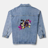 Wandklok Denim Jacket (Achterkant)