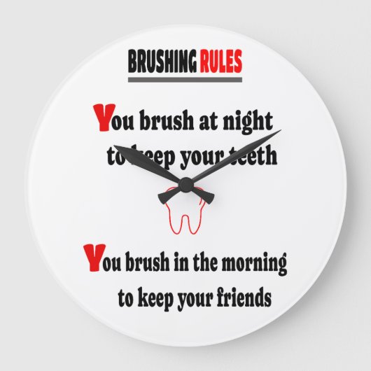 Wandklok Grote Klok (Voorkant)