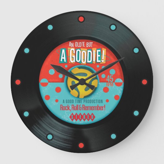 Wandklok Grote Klok (Voorkant)