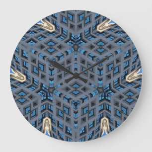Wandklok HET KALEIDOSCOOP VAN HET LEVEN Grote Klok