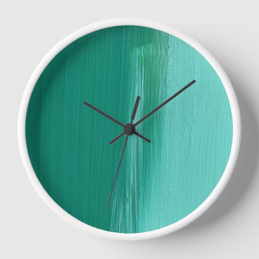 Wandklok in Bermuda Shores Design (Voorkant)