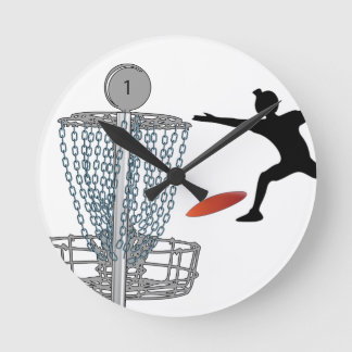 wandklok met Golf-schroefdraad Ronde Klok
