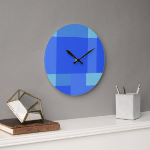 Wandklok met vormen Geometrisch ontwerp Grote Klok
