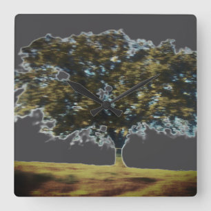 Wandklok MOODY ECO DESIGN STYLE Vierkante Klok