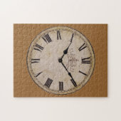 wandklok Oude Antiek kunst Legpuzzel (Horizontaal)