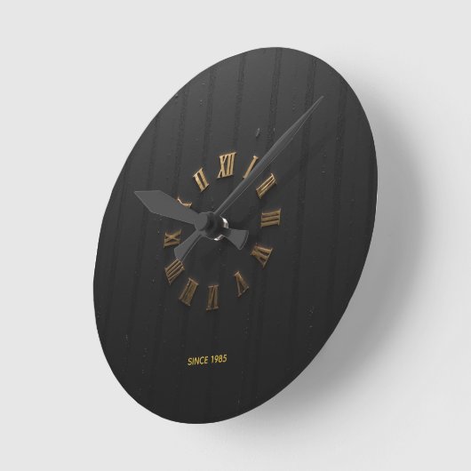 Wandklok Ronde Klok (Hoek)